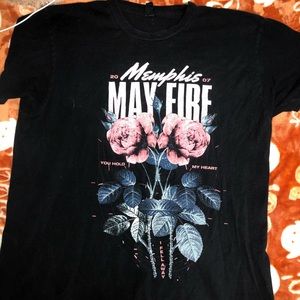 memphis may fire band tee